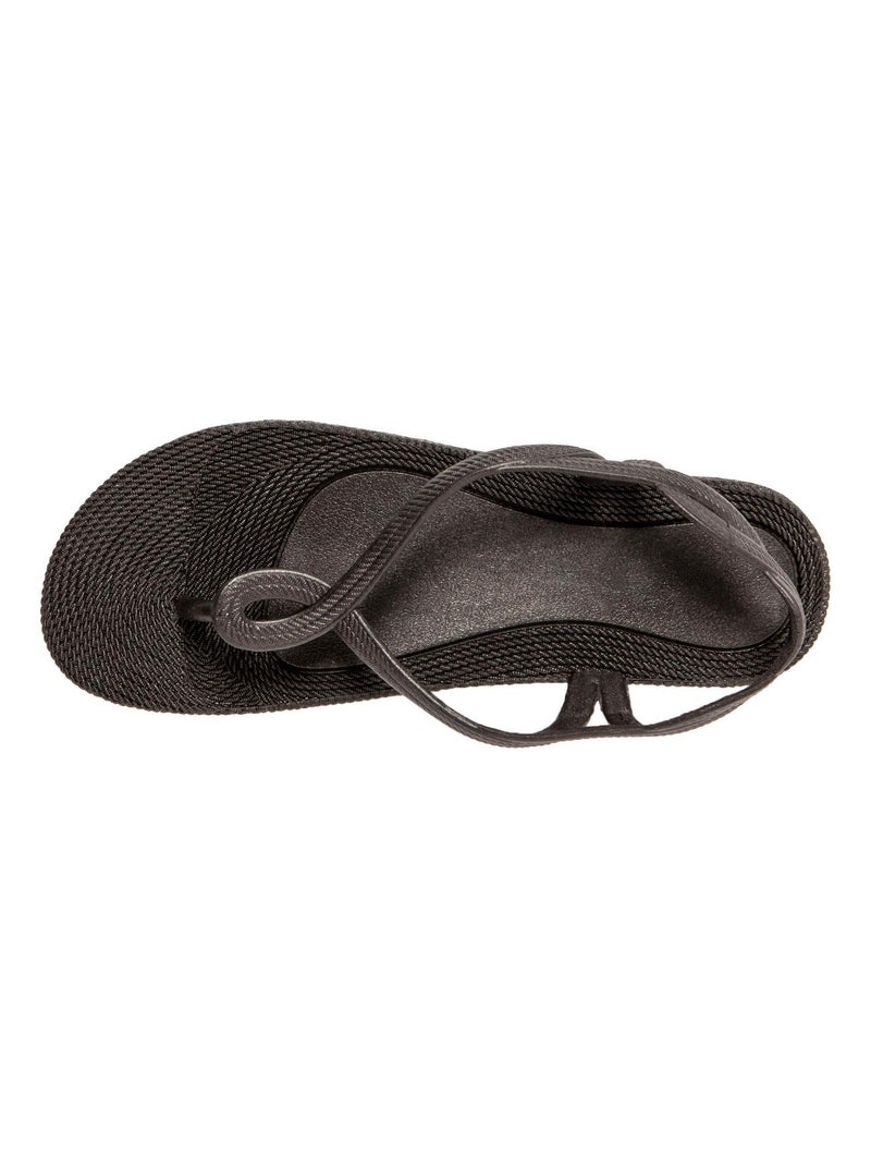 Sandalias de playa de Mujer con suela de goma Negro - Kiabi