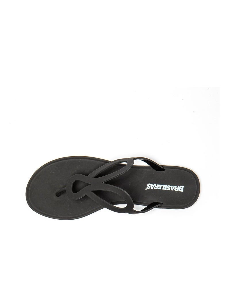 Sandalias de playa de Mujer con suela de goma Negro - Kiabi