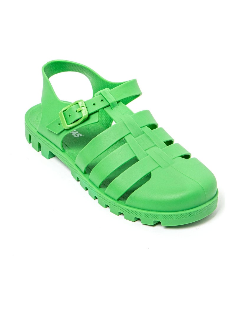 Sandalias de playa de Mujer con suela de goma Verde - Kiabi