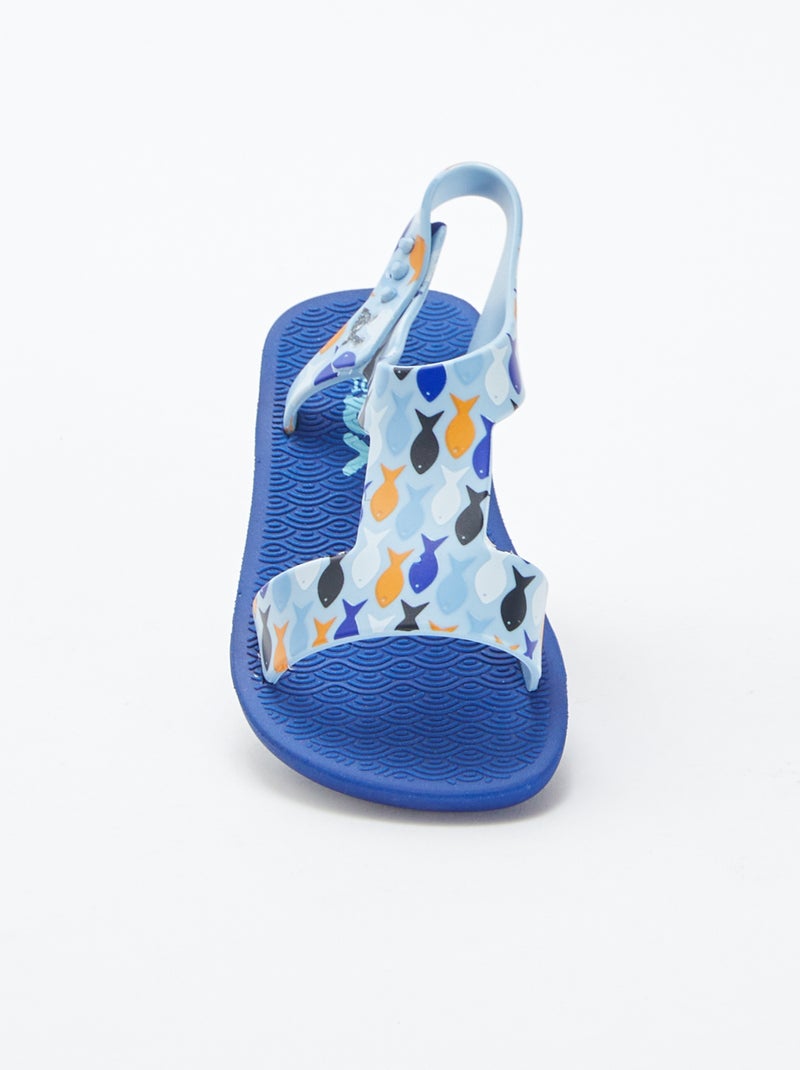 Sandalias de playa 'pez' AZUL - Kiabi