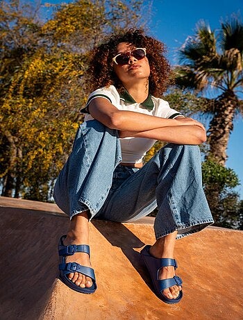 Sandalias de Playa Unisex con suela de goma