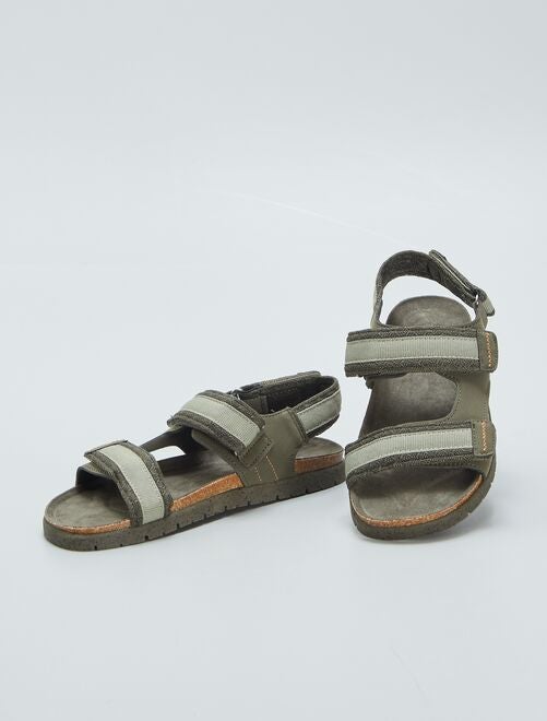 Sandalias de senderismo con velcros - Kiabi