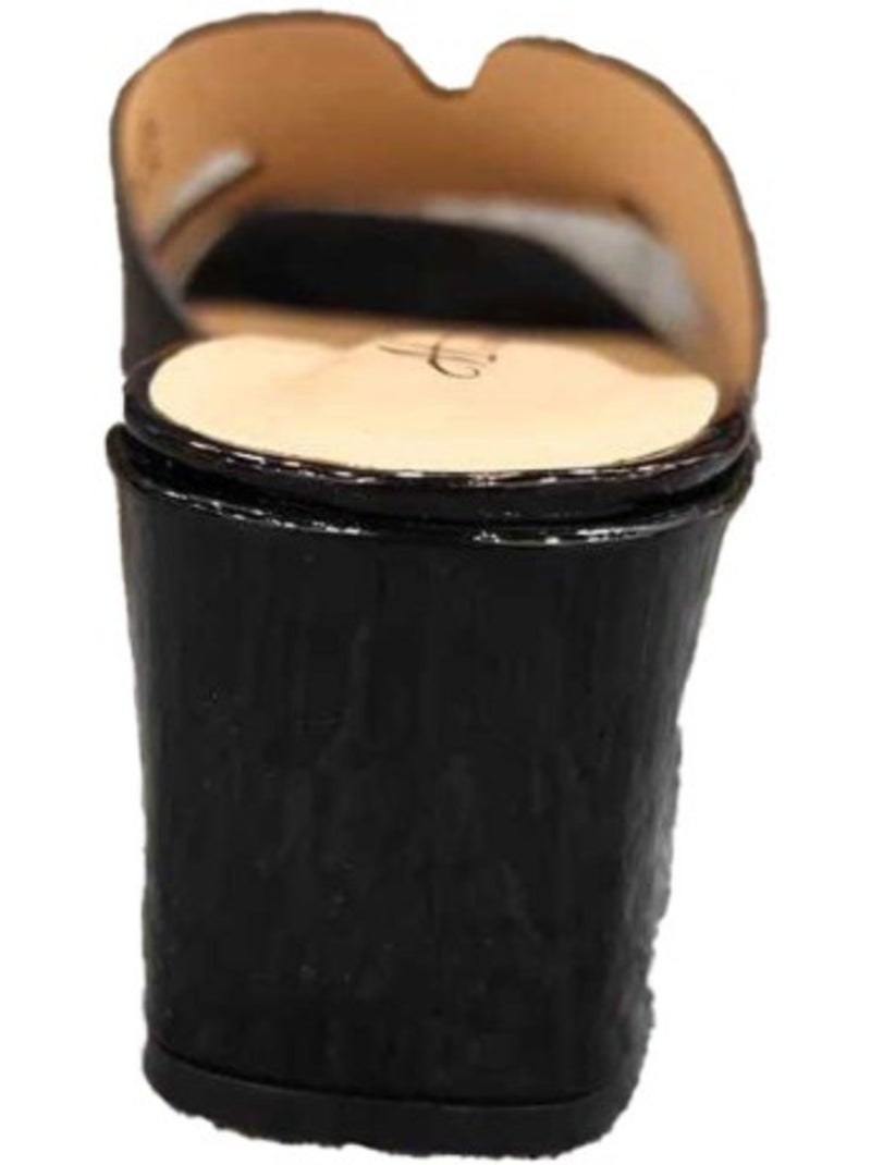 Sandalias de tacón Kebello Negro Negro - Kiabi