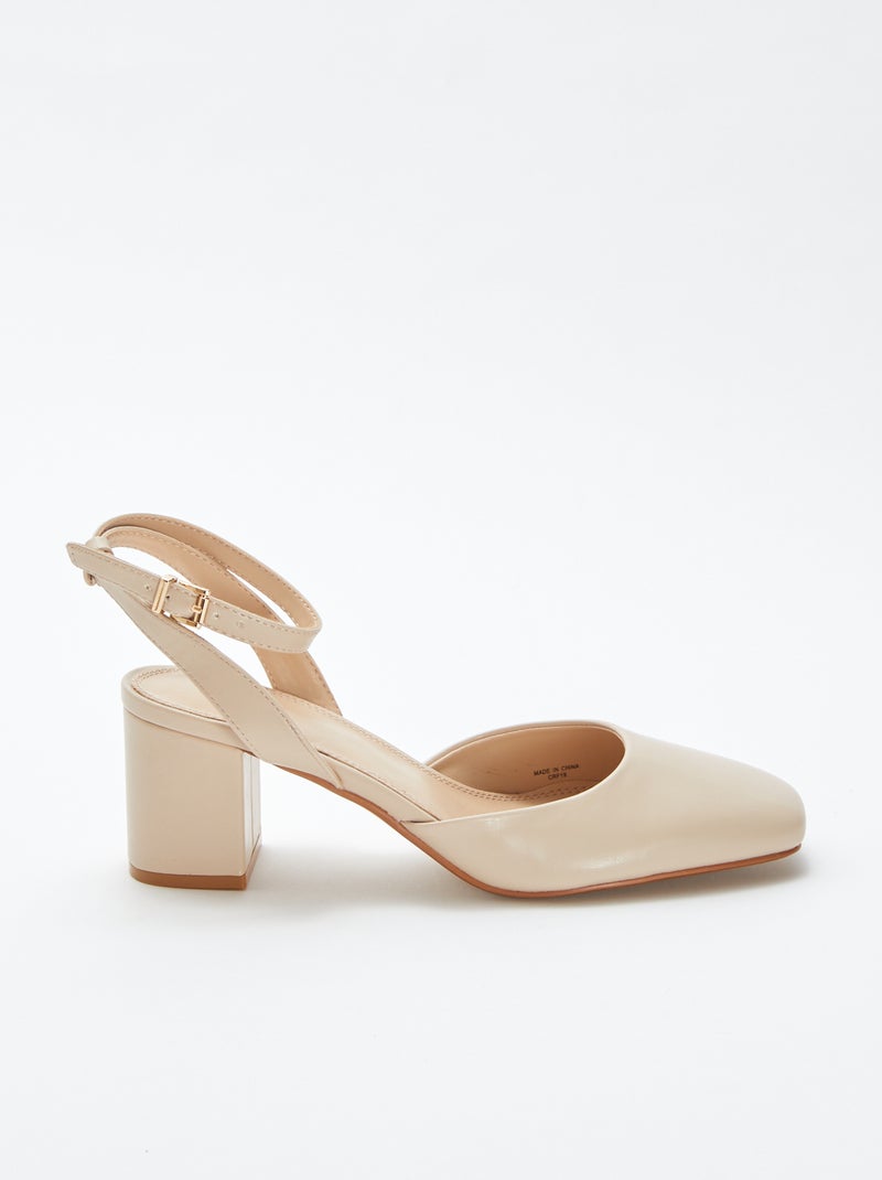 Mimao Zapatos Merceditas Con Tacón Y Plantilla De Gel Hechas En