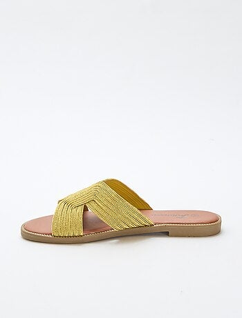Sandalias de tela