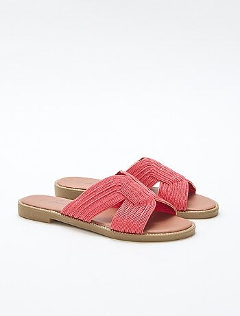 Sandalias de tela