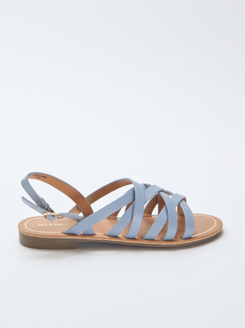 Sandalias de tiras con hebillas - Kiabi