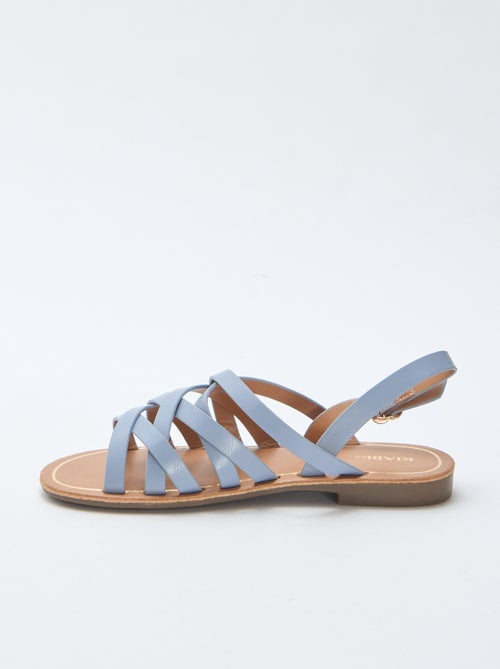 Sandalias de tiras con hebillas - Kiabi