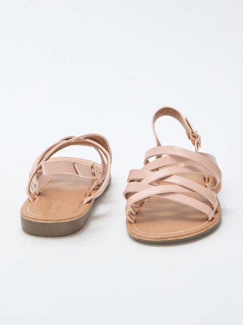 Sandalias de tiras con hebillas - Kiabi