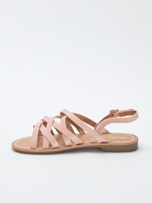 Sandalias de tiras con hebillas - Kiabi