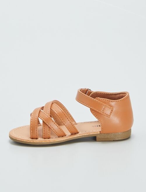 Sandalias de tiras cruzadas - Kiabi