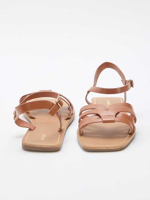 Sandalias de tiras cruzadas - Kiabi