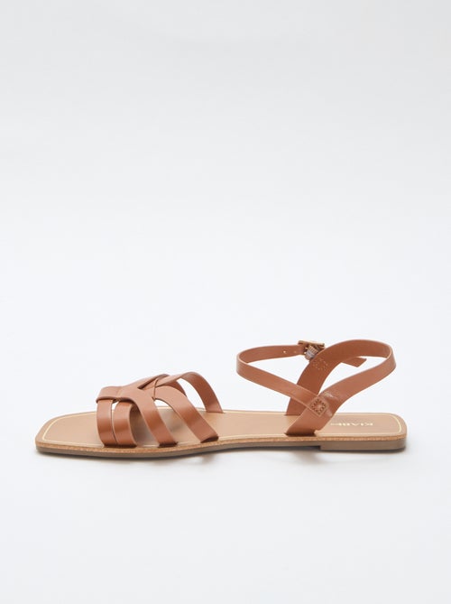 Sandalias de tiras cruzadas - Kiabi