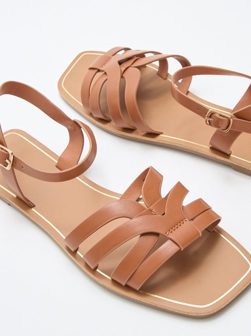 Sandalias de tiras cruzadas - Kiabi