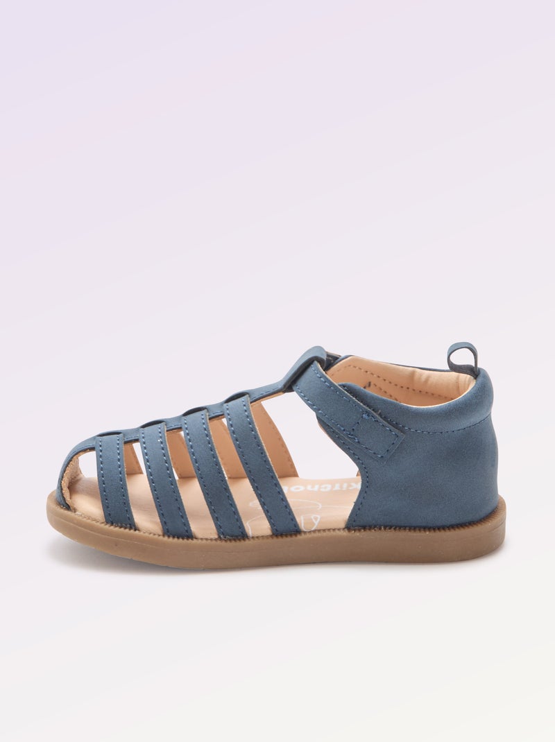 Sandalias de tiras 'primeros pasos' - Kitchoun Azul - Kiabi