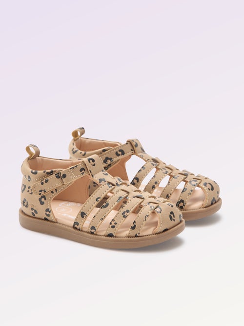 Sandalias de tiras 'primeros pasos' - Kitchoun - Kiabi