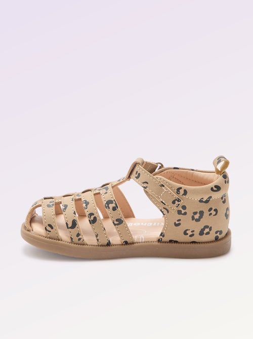Sandalias de tiras 'primeros pasos' - Kitchoun - Kiabi