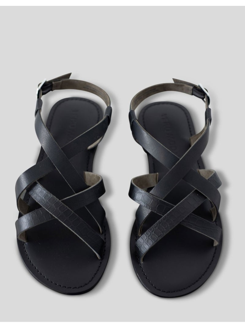 Sandalias de tiras Vero Moda Negro Negro - Kiabi