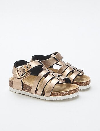 Sandalias de triple tira