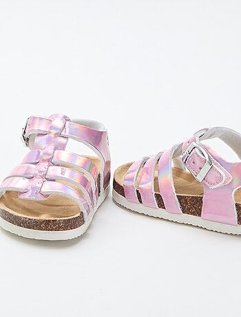 Sandalias de triple tira
