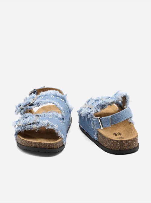 Sandalias de vaqueros - Kiabi Sandalias de vaqueros - Kiabi