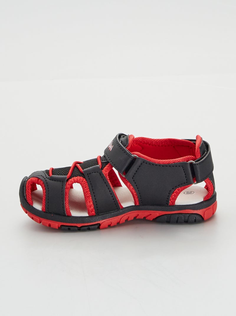 Sandalias deportivas 'Spiderman' NEGRO - Kiabi