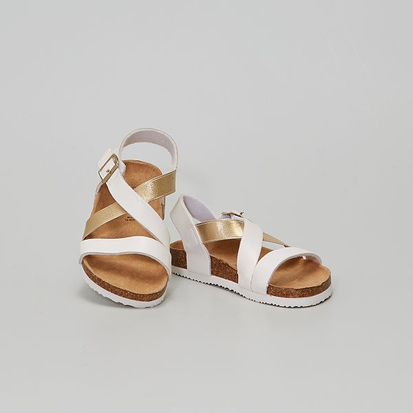 Sandalias doradas sintéticas Zapatos - oro - Kiabi - 18,00€