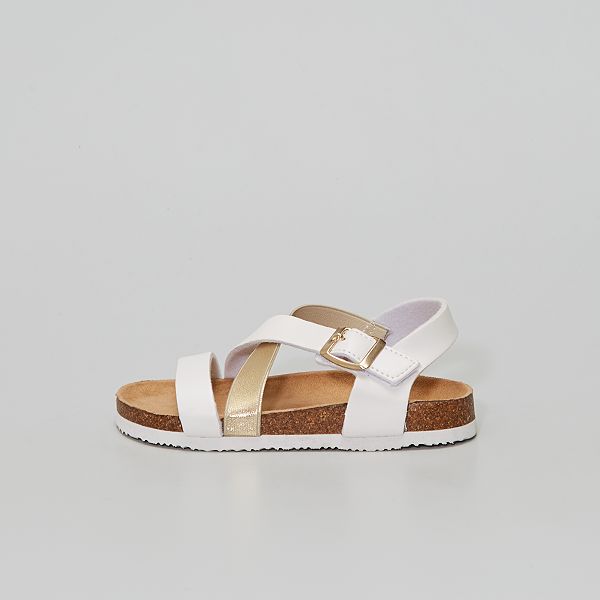 Sandalias doradas sintéticas Zapatos - oro - Kiabi - 18,00€