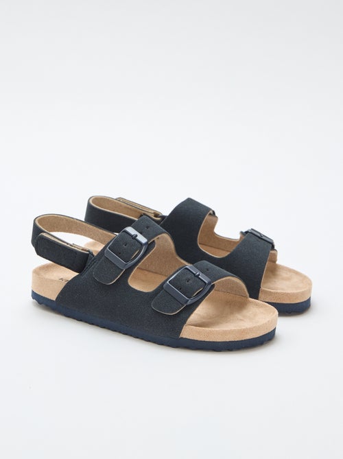 Sandalias efecto ante ajustables - Kiabi