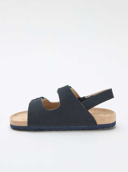 Sandalias efecto ante ajustables - Kiabi