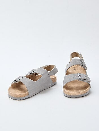 Sandalias efecto ante ajustables