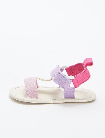 Sandalias estilo trekking multicolores