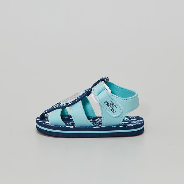 Sandalias 'Frozen' bebé niña - azul - Kiabi - 12,00€