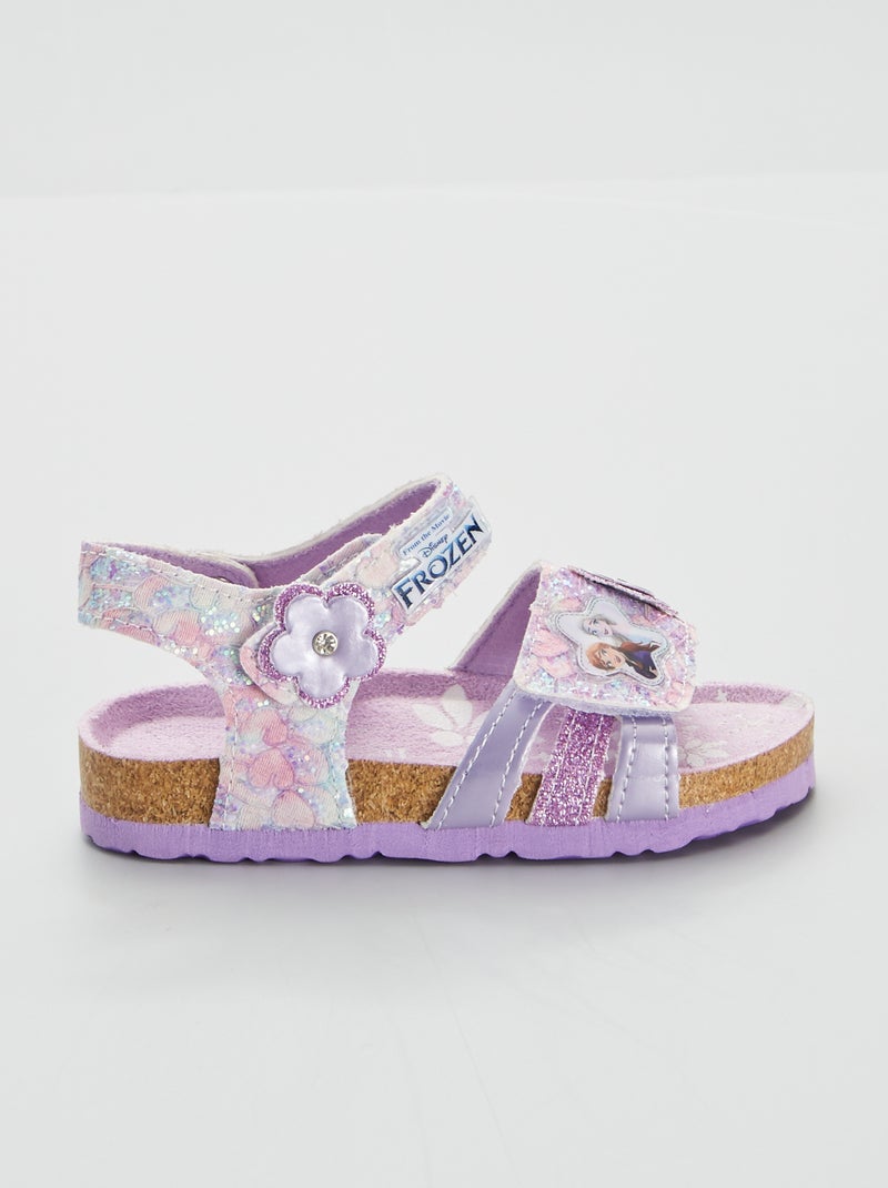 Sandalias 'Frozen' malva - Kiabi