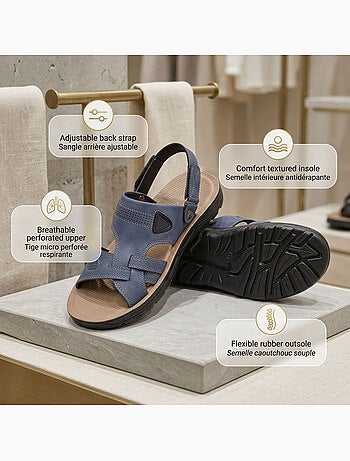 Sandalias Hombre Confort Suela Flexible Antideslizante OZABI