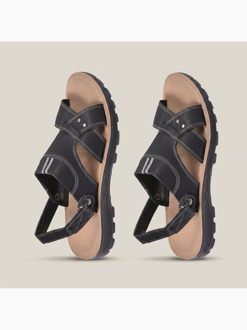 Sandalias Hombre Confort Suela Suave Antideslizantes Velcro OZABI - Kiabi Sandalias Hombre Confort Suela Suave Antideslizantes Velcro OZABI - Kiabi