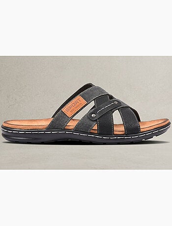 Sandalias hombre correas cruzadas OZABI confort memoria de forma