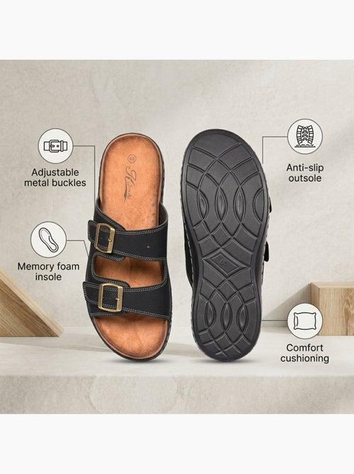 Sandalias hombre OZABI hebillas ajustables confort verano - Kiabi Sandalias hombre OZABI hebillas ajustables confort verano - Kiabi