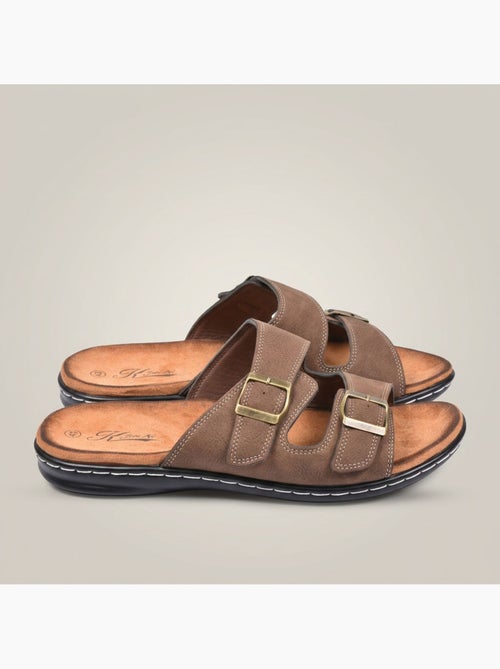 Sandalias hombre OZABI hebillas regulables confort verano(63 caracteres) - Kiabi