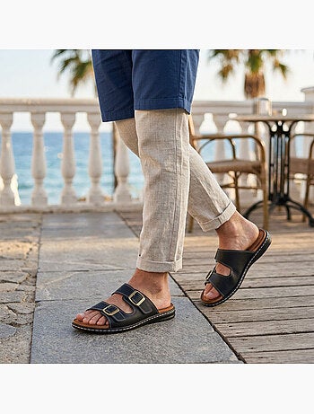 Sandalias hombre OZABI hebillas regulables confort verano(63 caracteres)