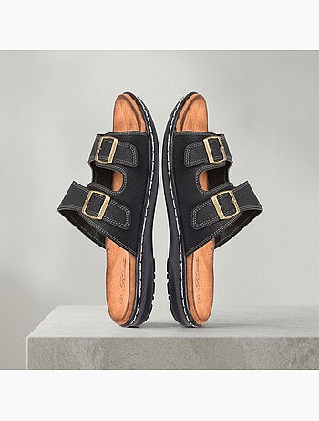 Sandalias hombre OZABI hebillas regulables confort verano(63 caracteres)