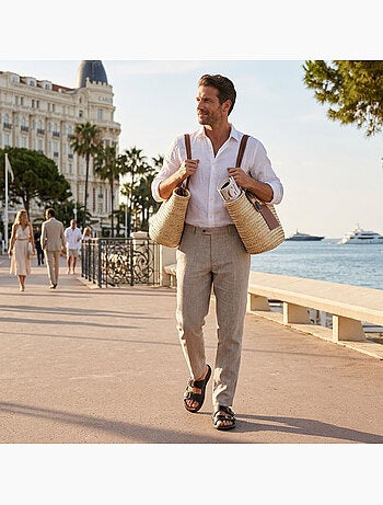 Sandalias hombre OZABI hebillas regulables confort verano(63 caracteres)