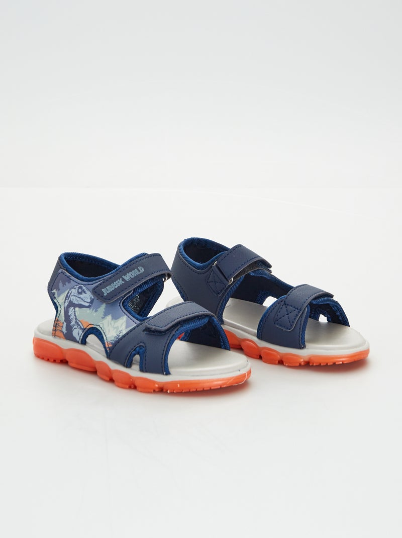 Sandalias 'Jurassic World' azul - Kiabi