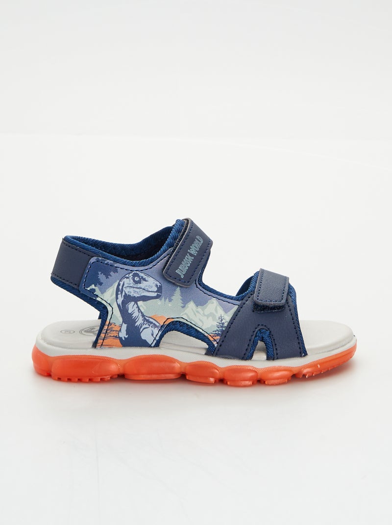 Sandalias 'Jurassic World' azul - Kiabi