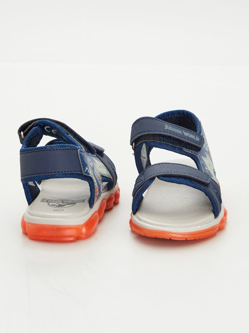 Sandalias 'Jurassic World' azul - Kiabi
