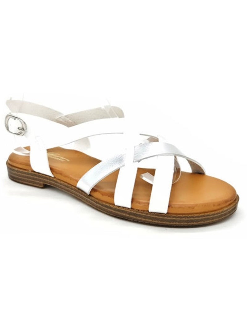Sandalias Kebello Blanco - Kiabi