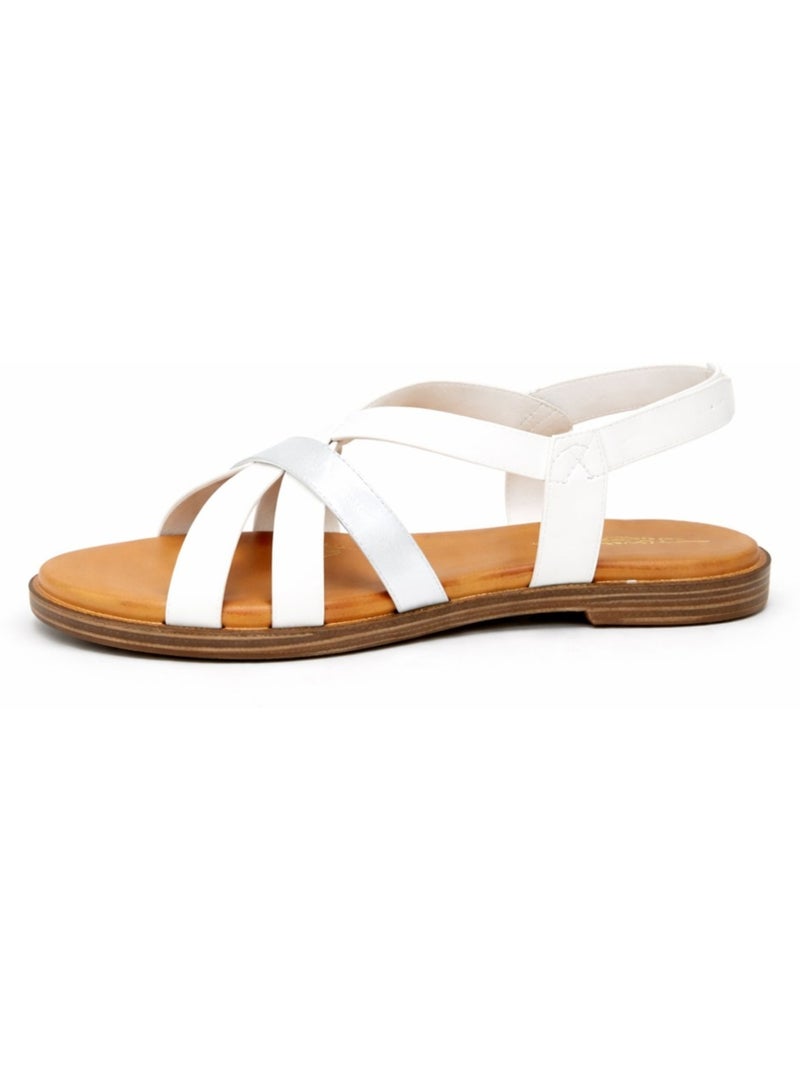 Sandalias Kebello Blanco - Kiabi