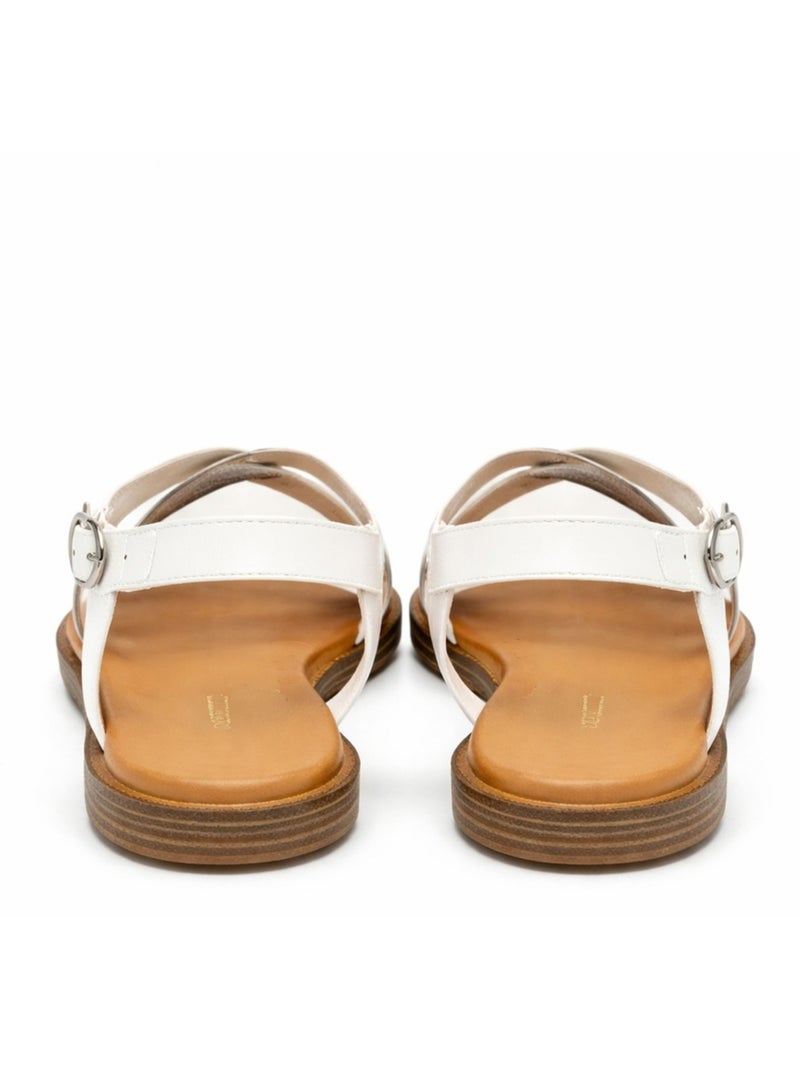 Sandalias Kebello Blanco - Kiabi