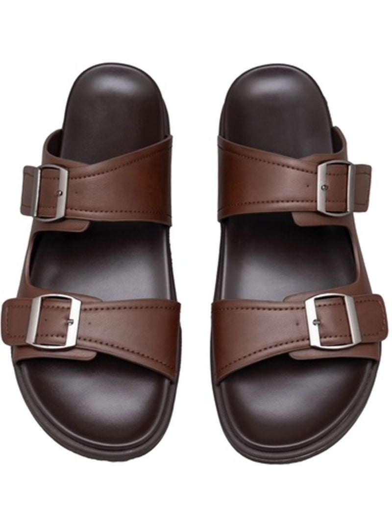 Sandalias Kebello Marrón - Kiabi