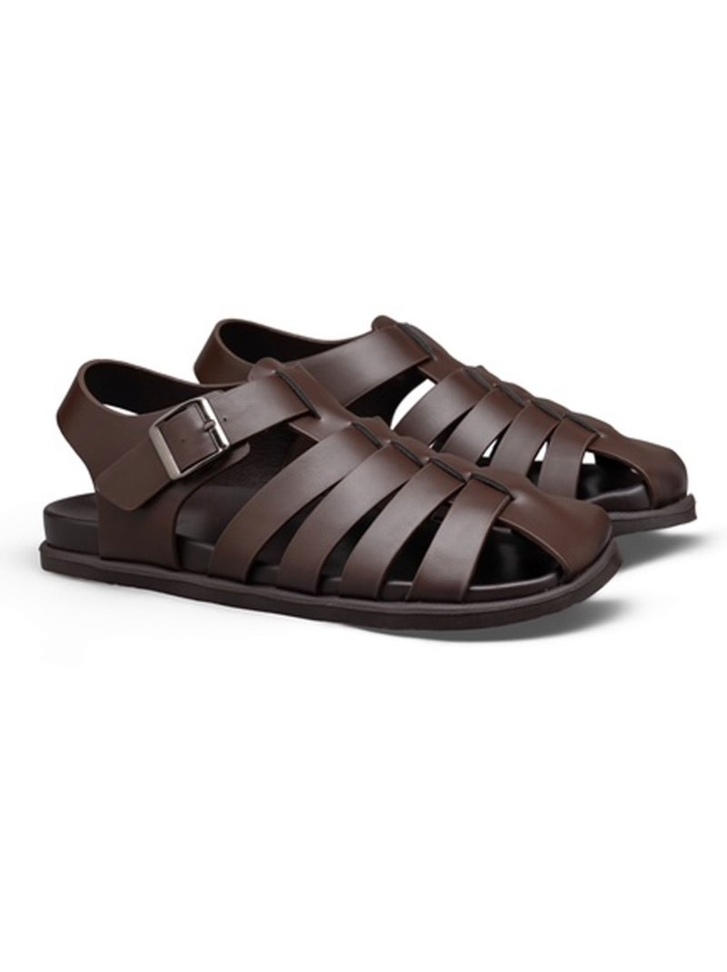 Sandalias Kebello Marrón - Kiabi